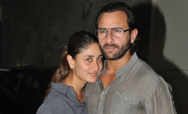 Kareena slaps ban on Saif's on-screen kissing scenes